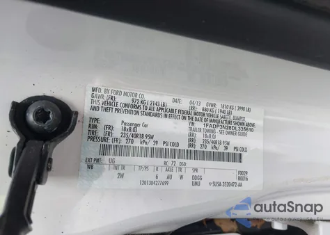 2013 Ford Focus Titanium from USA, damaged, VIN 1FADP3N28DL335610